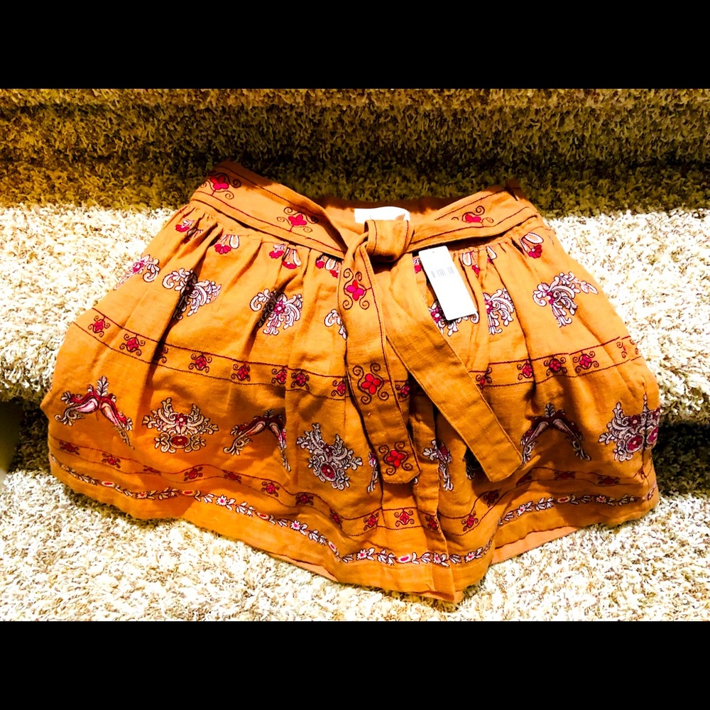 Mini skirt from Anthropologie never warn